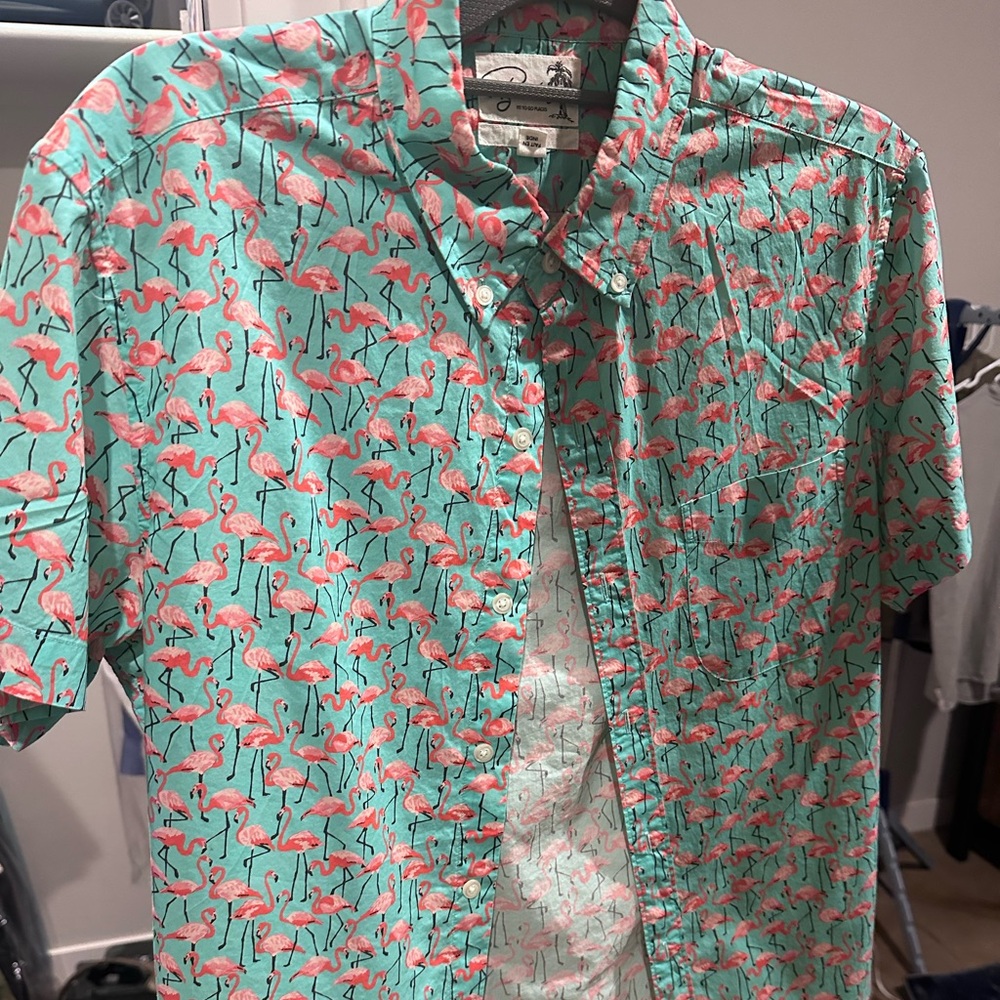Flamingo button up